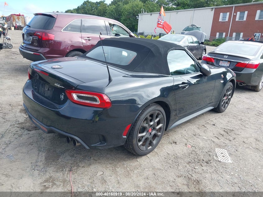 2017 Fiat 124 Spider Elaborazione Abarth VIN: JC1NFAEK4H0119781 Lot: 40160919