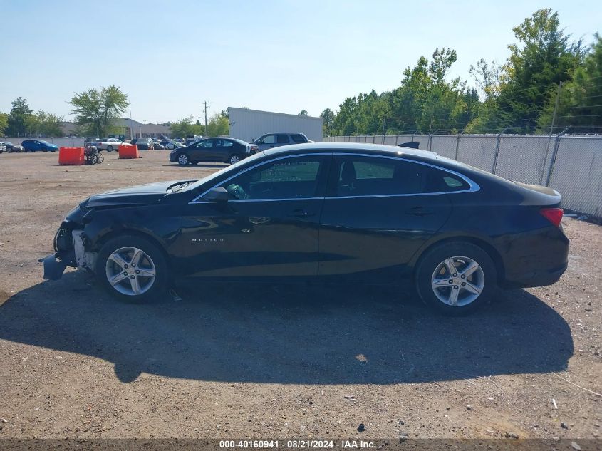 2020 Chevrolet Malibu Fwd Ls VIN: 1G1ZB5STXLF016206 Lot: 40160941