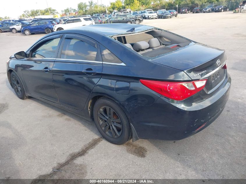 2013 Hyundai Sonata Gls VIN: 5NPEB4AC6DH742105 Lot: 40160944