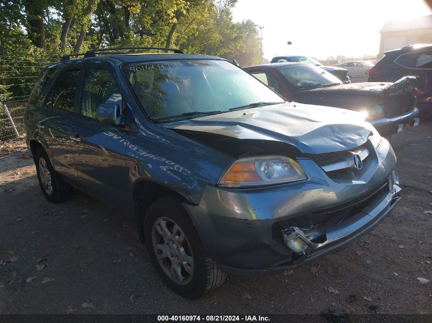 2006 Acura Mdx Touring VIN: 2HNYD18956H509404 Lot: 40160974