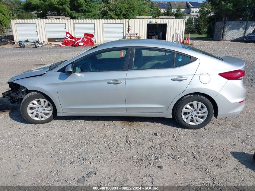 2018 Hyundai Elantra Se VIN: 5NPD74LF6JH272447 Lot: 40160993