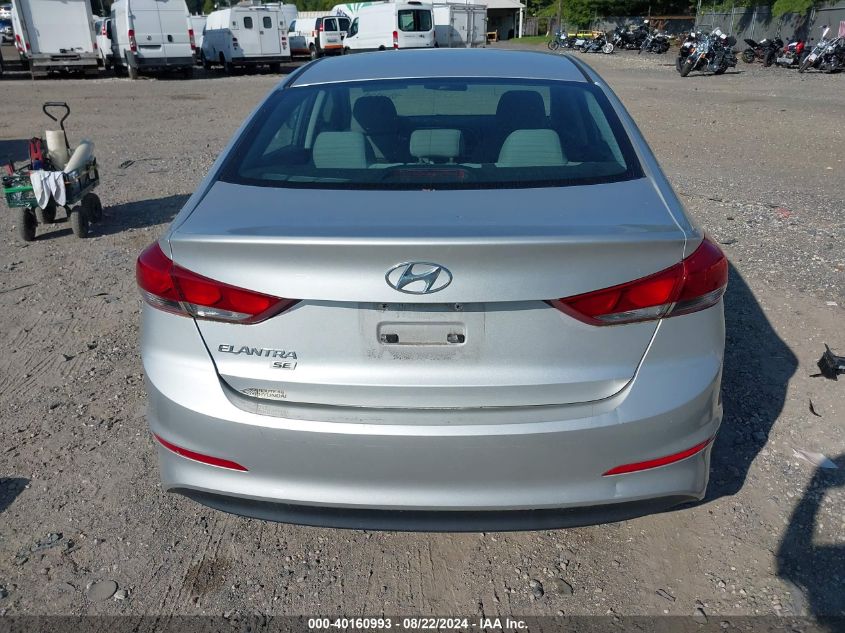 2018 Hyundai Elantra Se VIN: 5NPD74LF6JH272447 Lot: 40160993