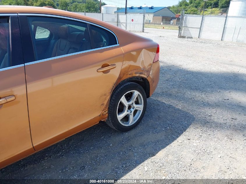 2013 Volvo S60 T5 VIN: YV1612FS0D2194156 Lot: 40161000