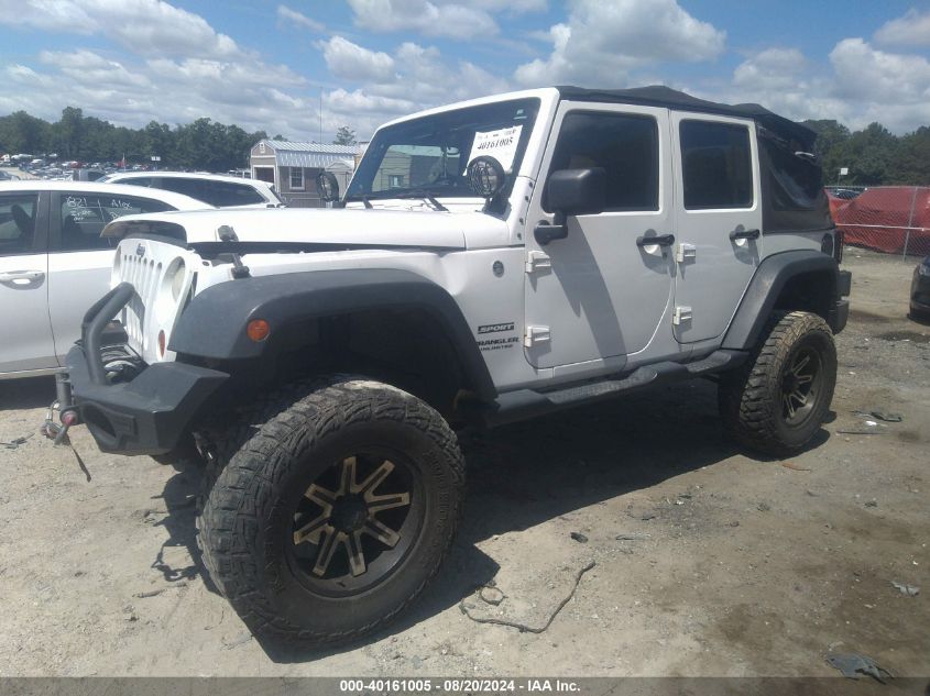 2012 Jeep Wrangler Unlimited Sport VIN: 1C4BJWDG5CL136465 Lot: 40161005