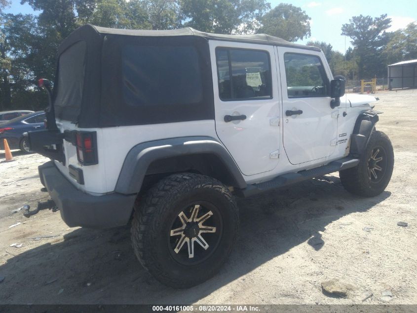 2012 Jeep Wrangler Unlimited Sport VIN: 1C4BJWDG5CL136465 Lot: 40161005