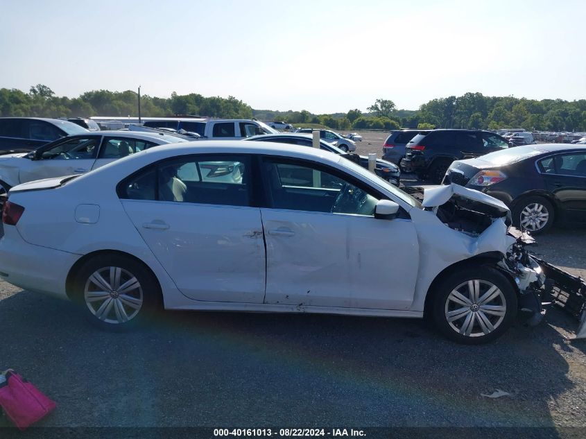 2017 Volkswagen Jetta 1.4T S VIN: 3VW2B7AJ6HM351987 Lot: 40161013