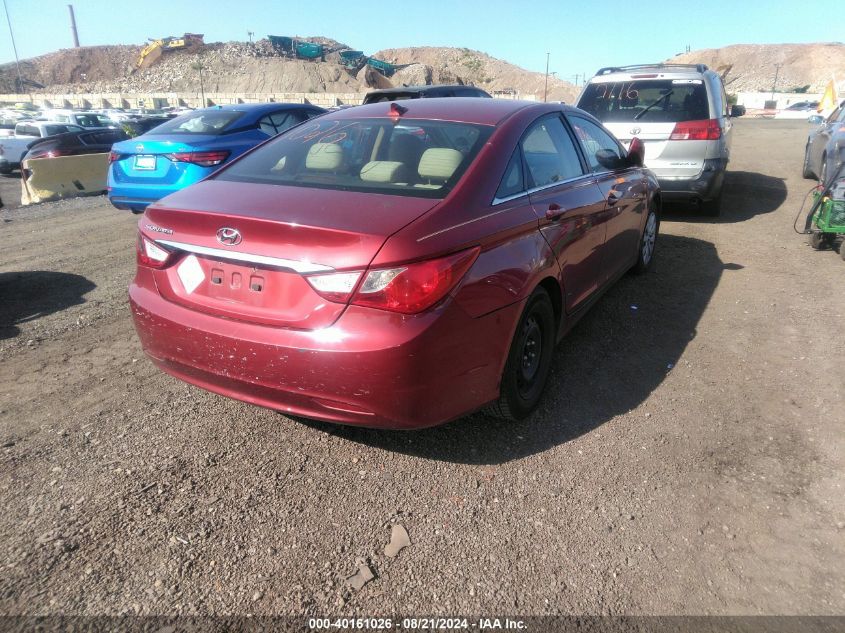 2012 Hyundai Sonata Gls VIN: 5NPEB4AC1CH413780 Lot: 40161026