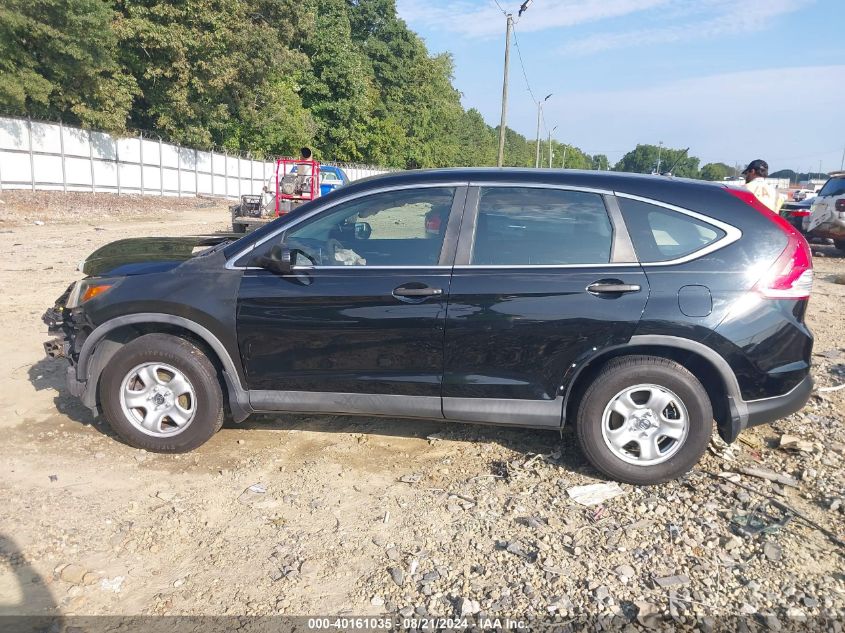 2014 Honda Cr-V Lx VIN: 3CZRM3H36EG716913 Lot: 40161035