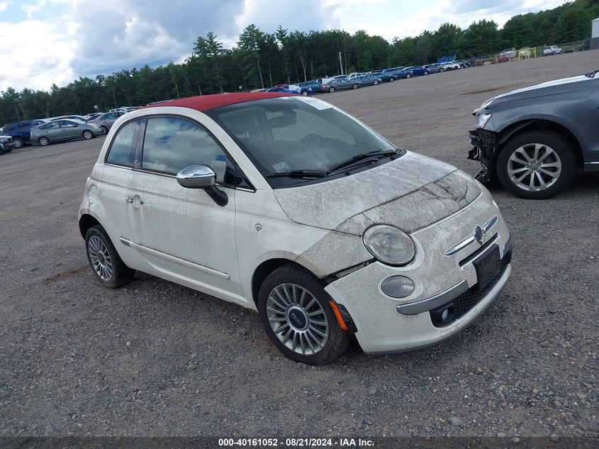 2012 Fiat 500C Lounge VIN: 3C3CFFER4CT109529 Lot: 40161052