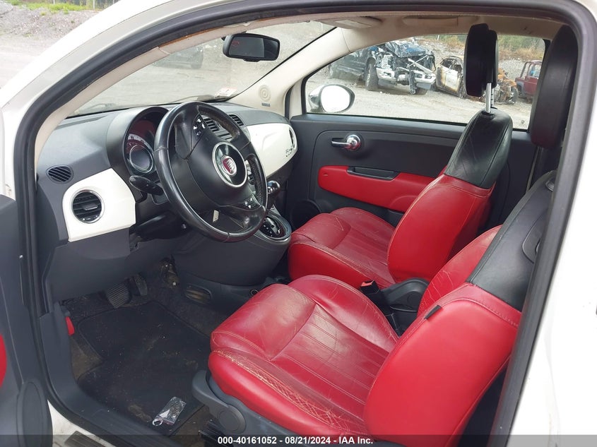 2012 Fiat 500C Lounge VIN: 3C3CFFER4CT109529 Lot: 40161052