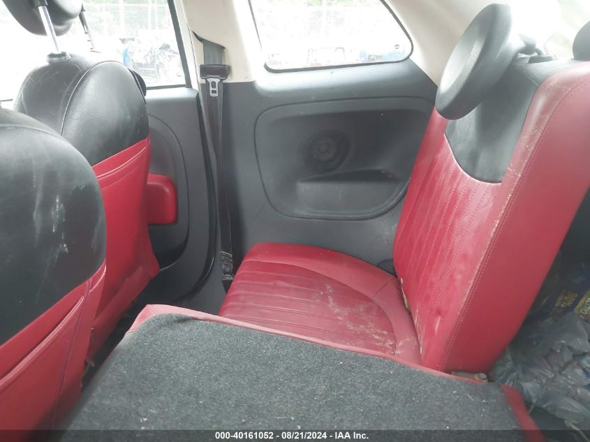 2012 Fiat 500C Lounge VIN: 3C3CFFER4CT109529 Lot: 40161052