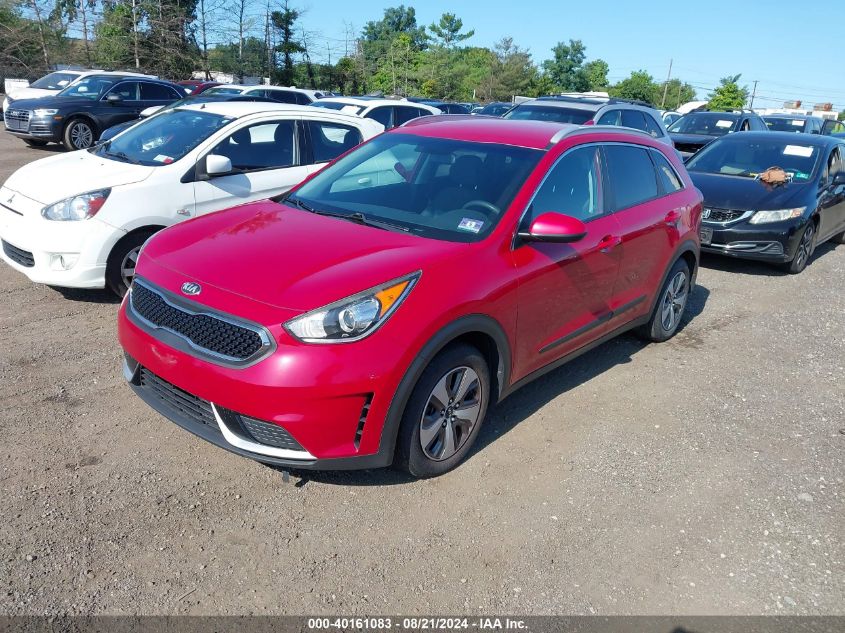 2017 Kia Niro Fe/Lx VIN: KNDCB3LC0H5072345 Lot: 40161083