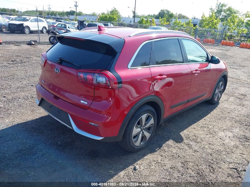 2017 Kia Niro Fe/Lx VIN: KNDCB3LC0H5072345 Lot: 40161083