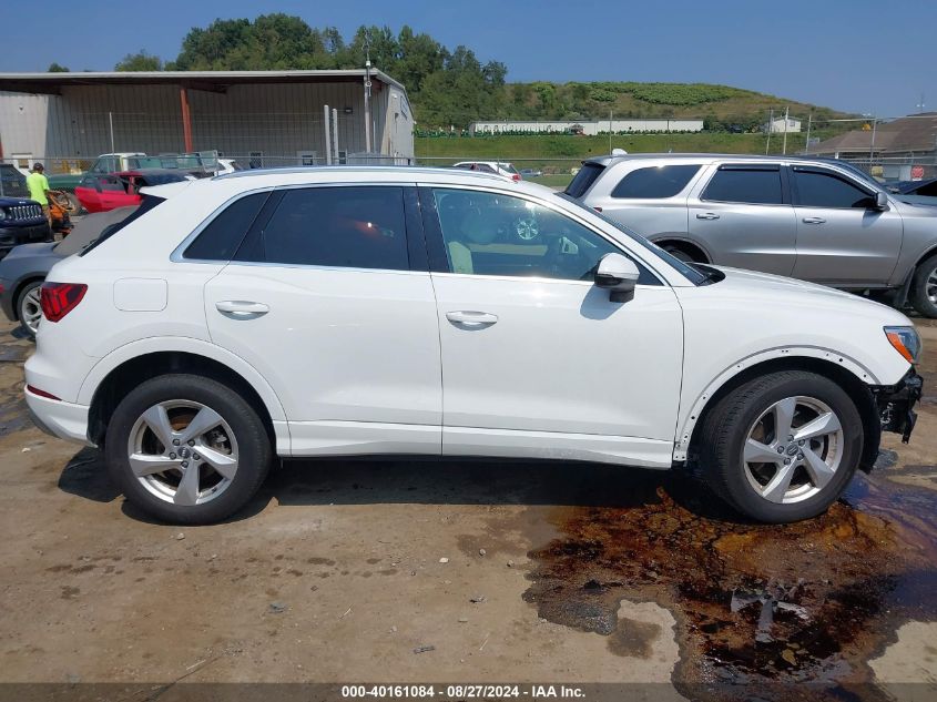 2020 Audi Q3 Premium 45 Tfsi Quattro Tiptronic VIN: WA1AECF37L1004418 Lot: 40161084