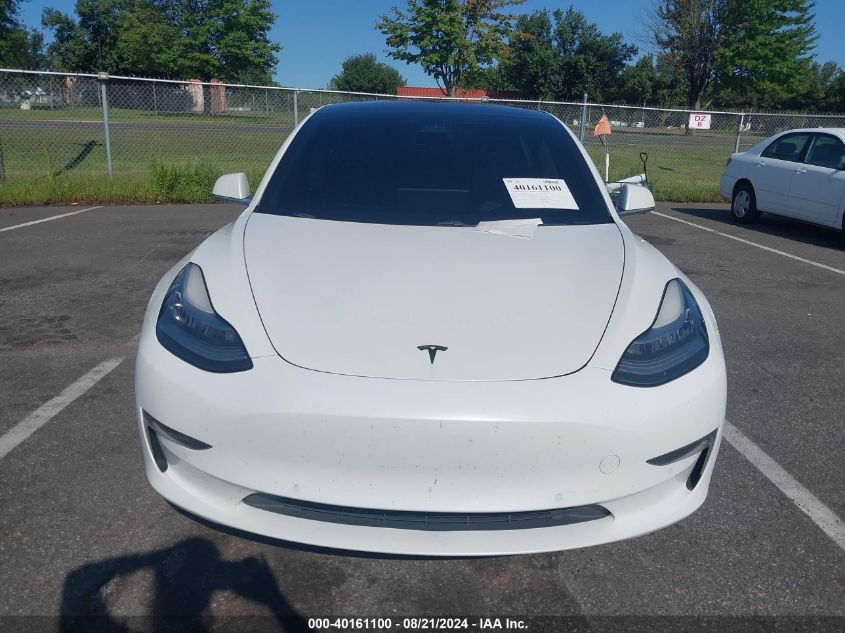 2018 Tesla Model 3 VIN: 5YJ3E1EA7JF057207 Lot: 40161100