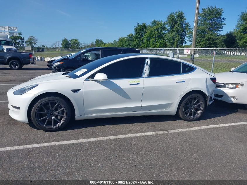 2018 Tesla Model 3 VIN: 5YJ3E1EA7JF057207 Lot: 40161100