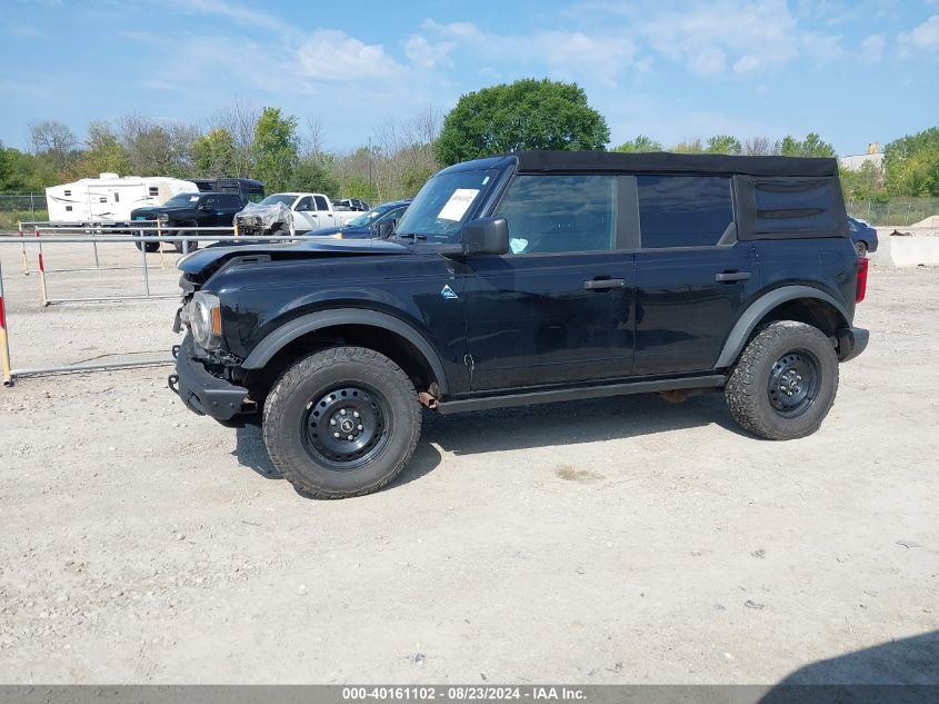 2021 Ford Bronco Black Diamond VIN: 1FMEE5BH5MLA61108 Lot: 40161102