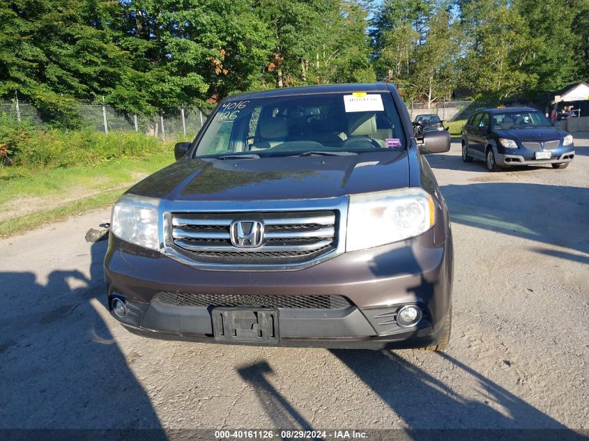 2012 Honda Pilot Ex-L VIN: 5FNYF4H53CB004235 Lot: 40161126