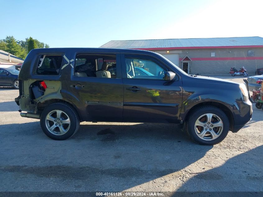 2012 Honda Pilot Ex-L VIN: 5FNYF4H53CB004235 Lot: 40161126