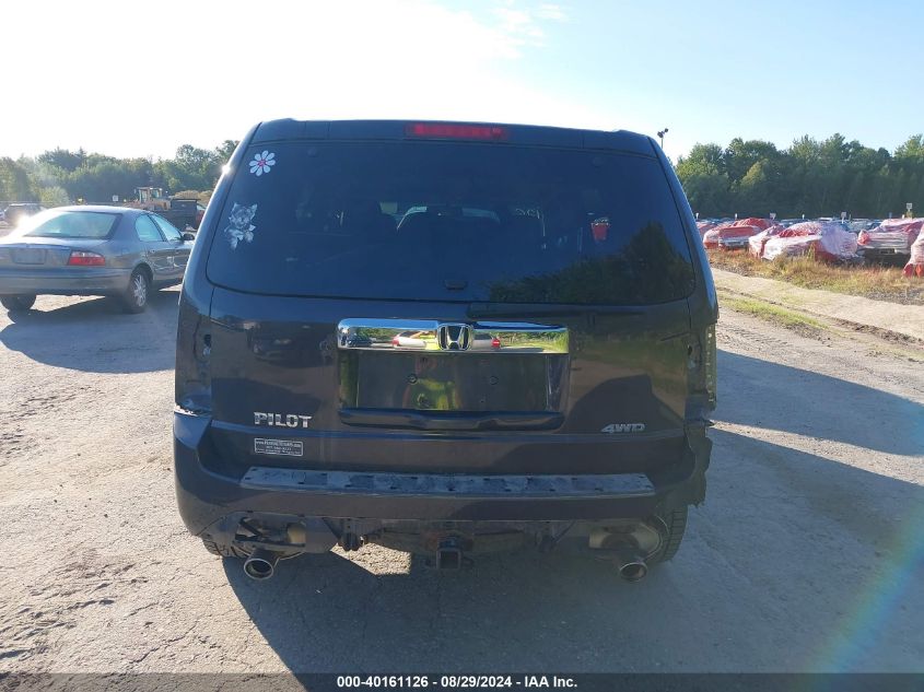 2012 Honda Pilot Ex-L VIN: 5FNYF4H53CB004235 Lot: 40161126