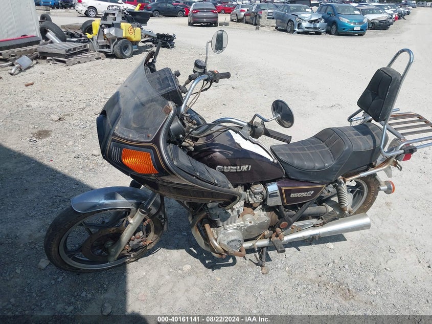 1981 Suzuki Gs650 L Фиолетовый vin: JS1GP71L0B2104274
