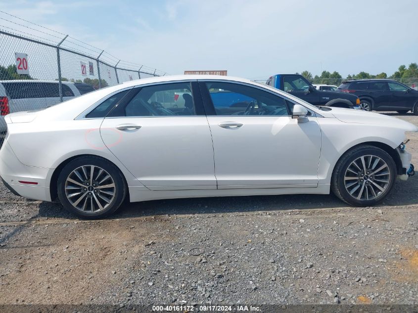 2017 Lincoln Mkz Select VIN: 3LN6L5D92HR602042 Lot: 40161172