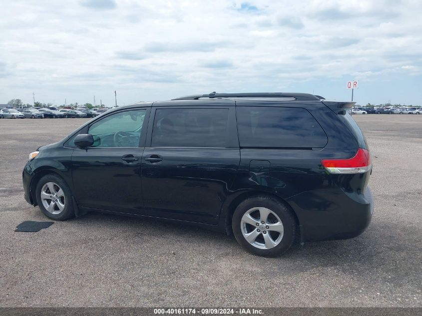 5TDKK3DC0DS336145 2013 Toyota Sienna Le V6 8 Passenger