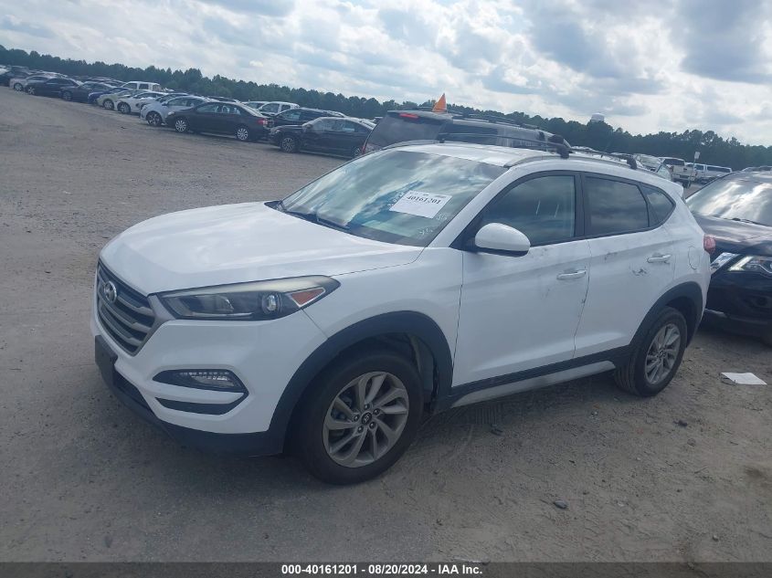 2017 Hyundai Tucson Se VIN: KM8J33A41HU383378 Lot: 40161201