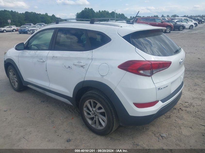 2017 Hyundai Tucson Se VIN: KM8J33A41HU383378 Lot: 40161201