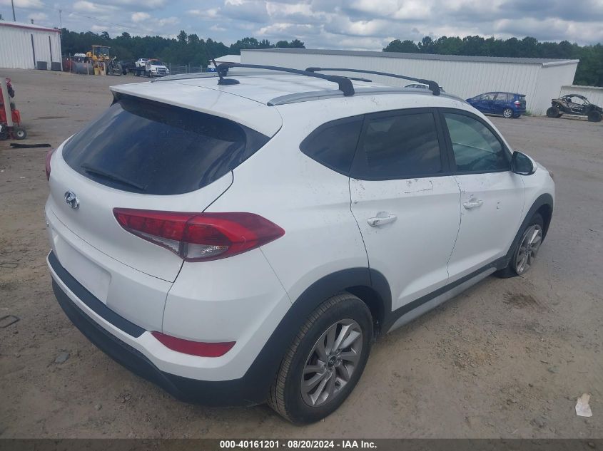 2017 Hyundai Tucson Se VIN: KM8J33A41HU383378 Lot: 40161201