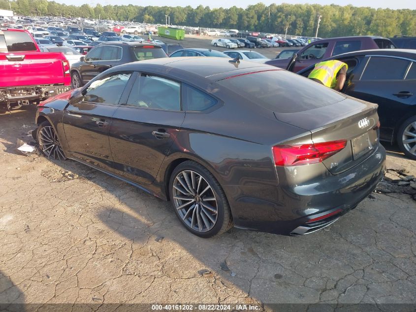 WAUCBCF58PA025340 2023 Audi A5 Sportback Premium Plus 40 Tfsi Quattro S Tronic