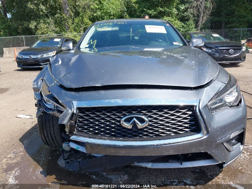 2018 Infiniti Q50 3.0T Luxe VIN: JN1EV7AR0JM438043 Lot: 40161221