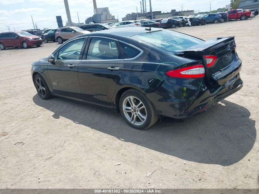 2015 FORD FUSION ENERGI TITANIUM - 3FA6P0SU7FR281279