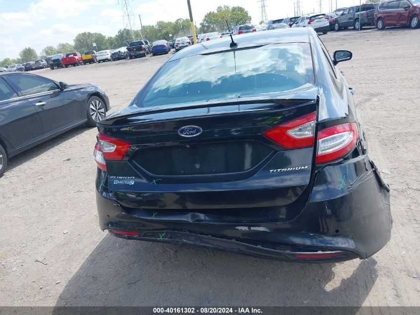 2015 FORD FUSION ENERGI TITANIUM - 3FA6P0SU7FR281279