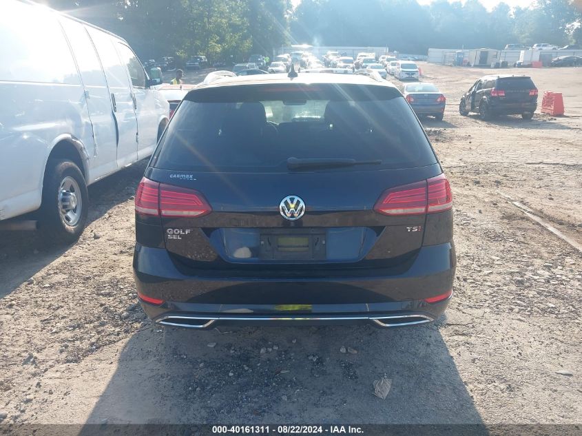 3VWL17AU1JM756971 2018 Volkswagen Golf Sportwagen Tsi Sel