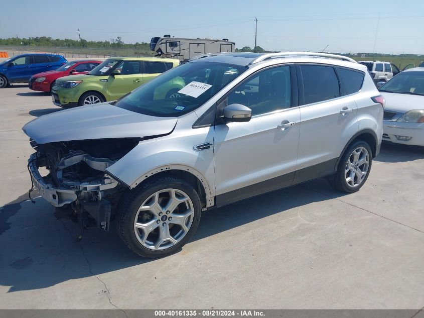 2017 Ford Escape Titanium VIN: 1FMCU0J97HUB52243 Lot: 40161335