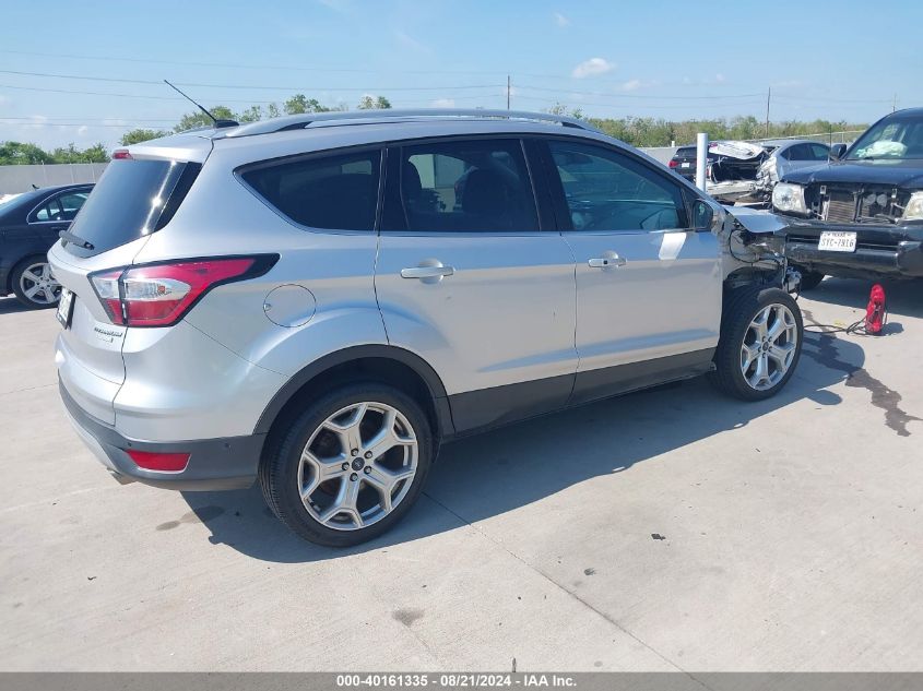 2017 FORD ESCAPE TITANIUM - 1FMCU0J97HUB52243