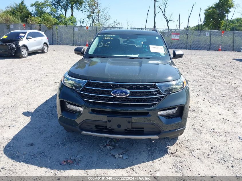 2022 Ford Explorer Xlt VIN: 1FMSK8DH0NGB25513 Lot: 40161340