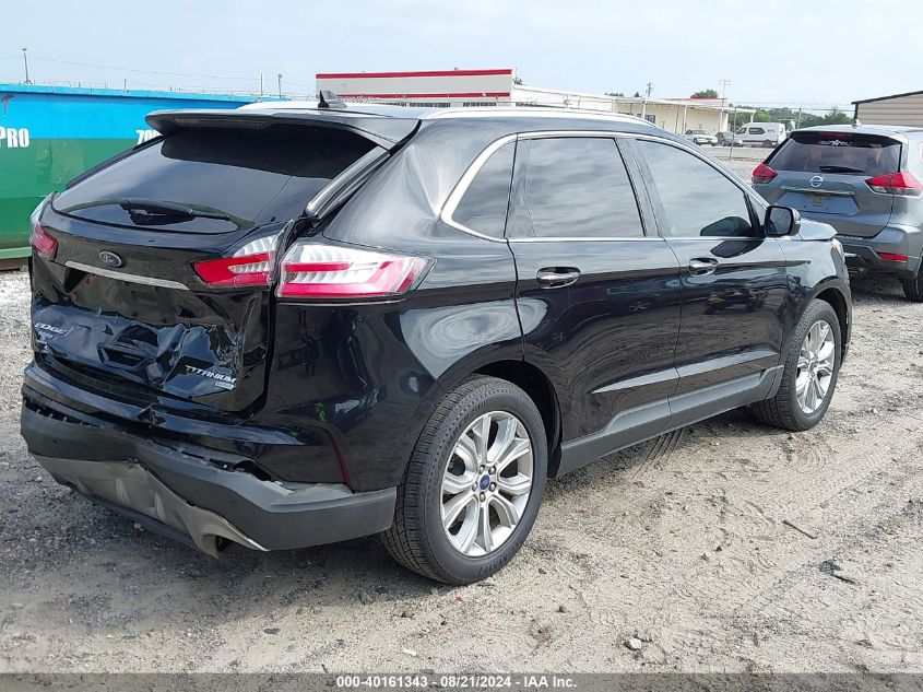 2020 Ford Edge Titanium VIN: 2FMPK3K93LBA60293 Lot: 40161343