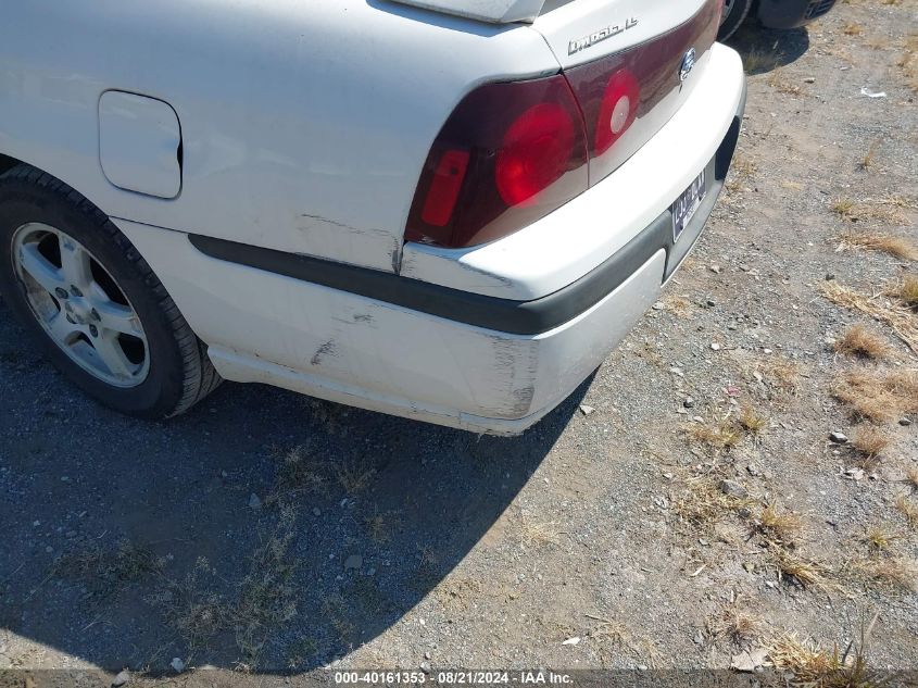 2003 Chevrolet Impala Ls VIN: 2G1WH52K839449623 Lot: 40161353