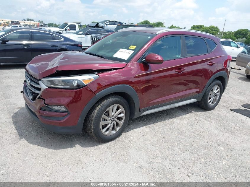 KM8J33A4XJU602537 2018 HYUNDAI TUCSON - Image 2