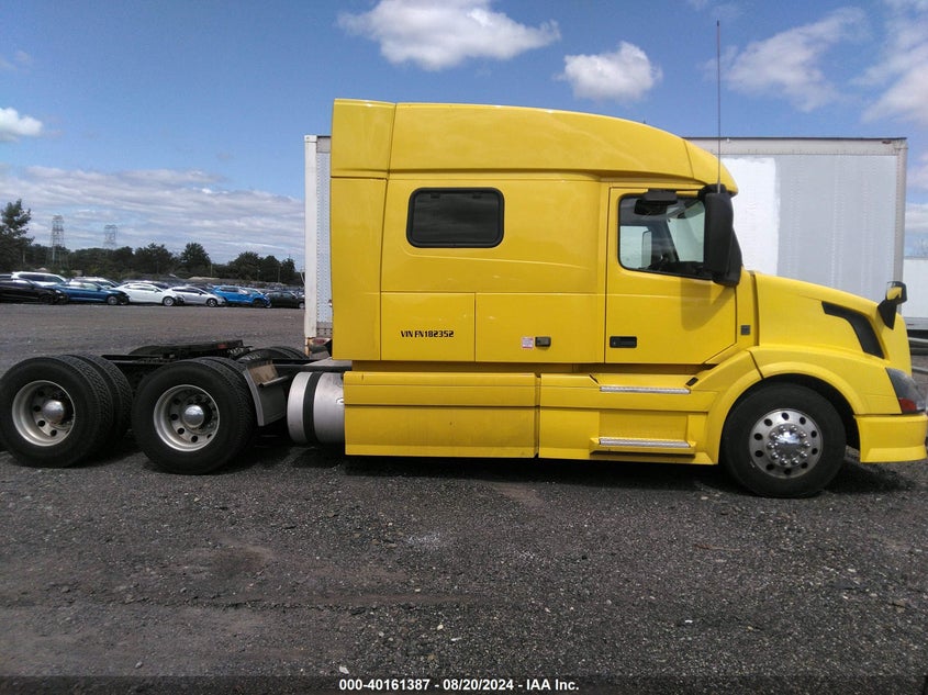 2015 Volvo Vn Vnl VIN: 4V4NC9EH6FN182352 Lot: 40161387