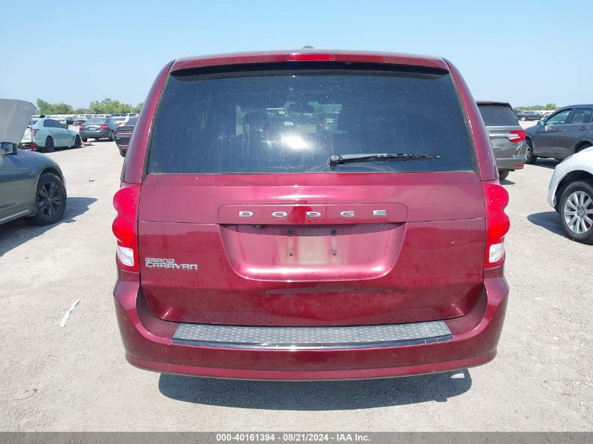 2019 Dodge Grand Caravan Se Plus VIN: 2C4RDGBG6KR649261 Lot: 40161394