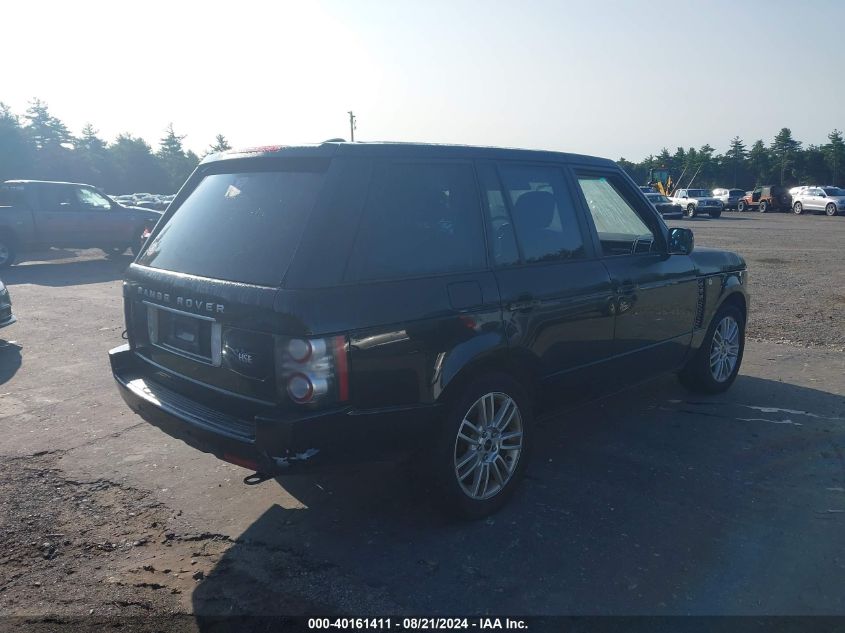 2012 Land Rover Range Rover Hse VIN: SALME1D44CA375032 Lot: 40161411