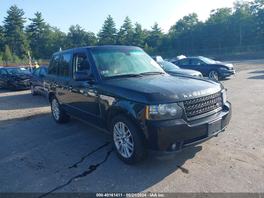 2012 Land Rover Range Rover Hse VIN: SALME1D44CA375032 Lot: 40161411