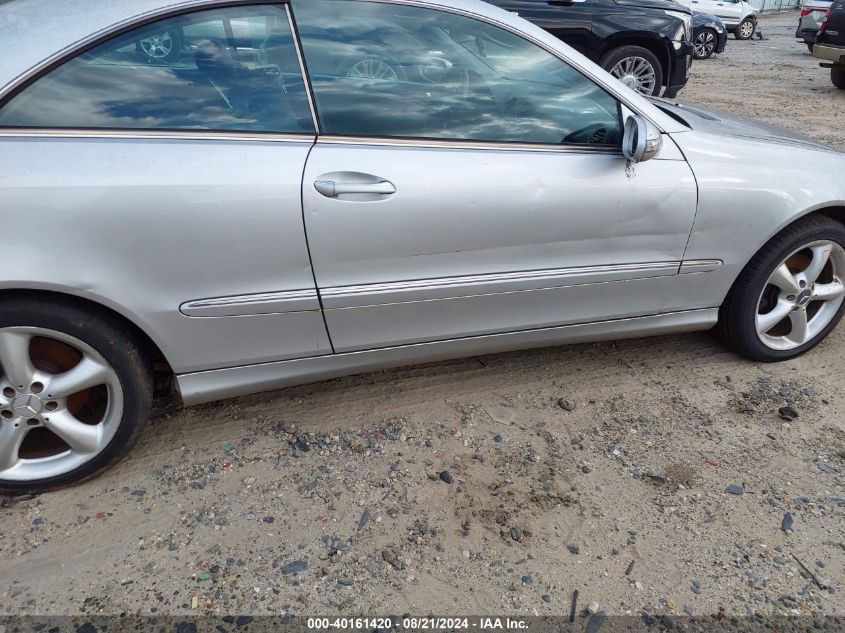 2005 Mercedes-Benz Clk 320 VIN: WDBTJ65J45F148184 Lot: 40161420