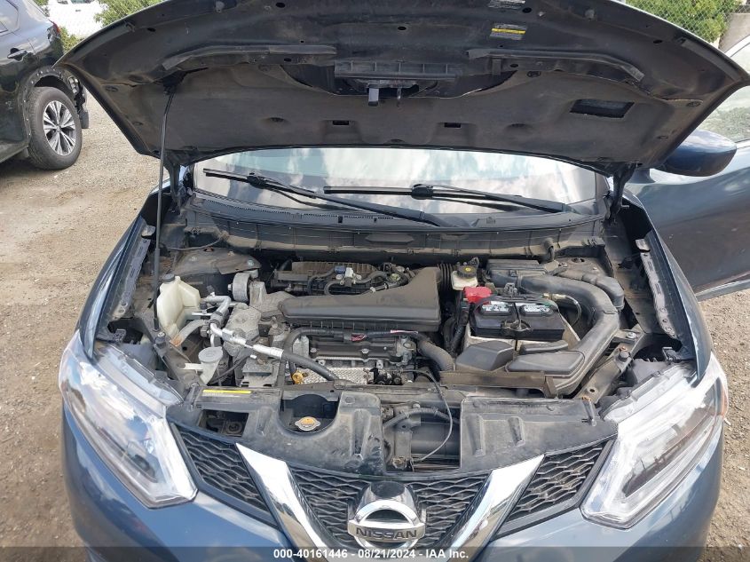 2016 Nissan Rogue S VIN: 5N1AT2MV5GC812993 Lot: 40161446