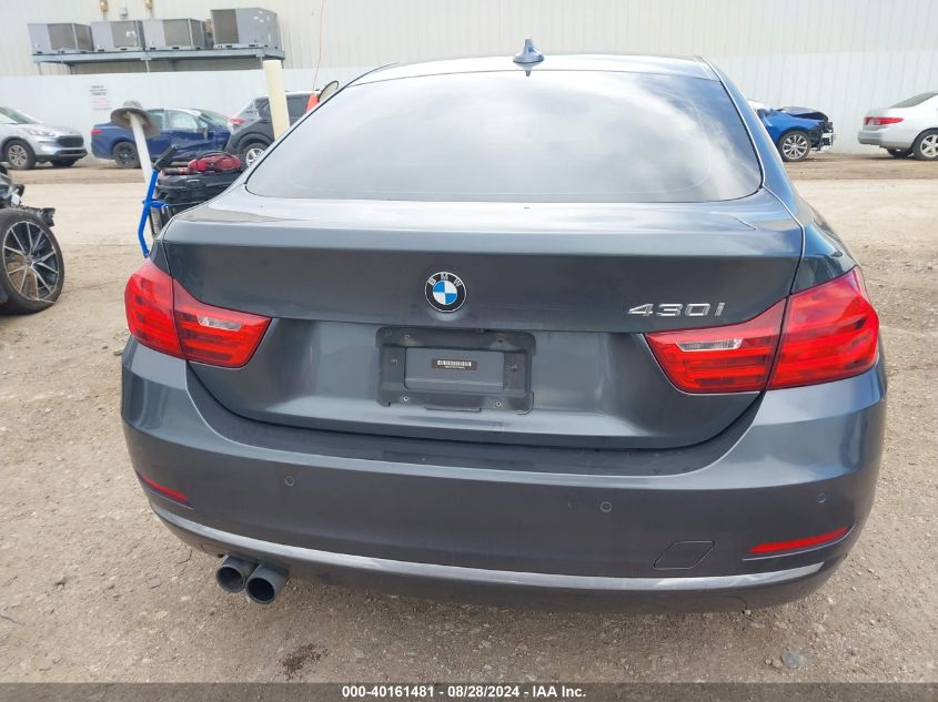 2017 BMW 430I Gran Coupe VIN: WBA4F7C53HG786098 Lot: 40161481