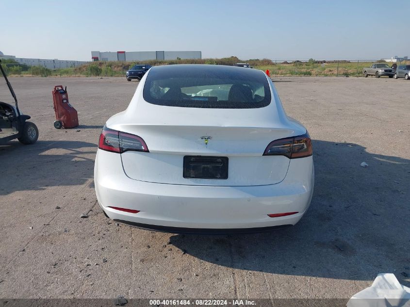 2020 Tesla Model 3 Standard Range Plus Rear-Wheel Drive/Standard Range Rear-Wheel Drive VIN: 5YJ3E1EA6LF504354 Lot: 40161484