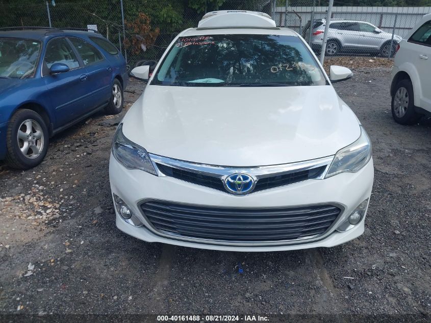 2013 Toyota Avalon Hybrid/Prem/Tour/Ltd VIN: 4T1BD1EB8DU012923 Lot: 40161488